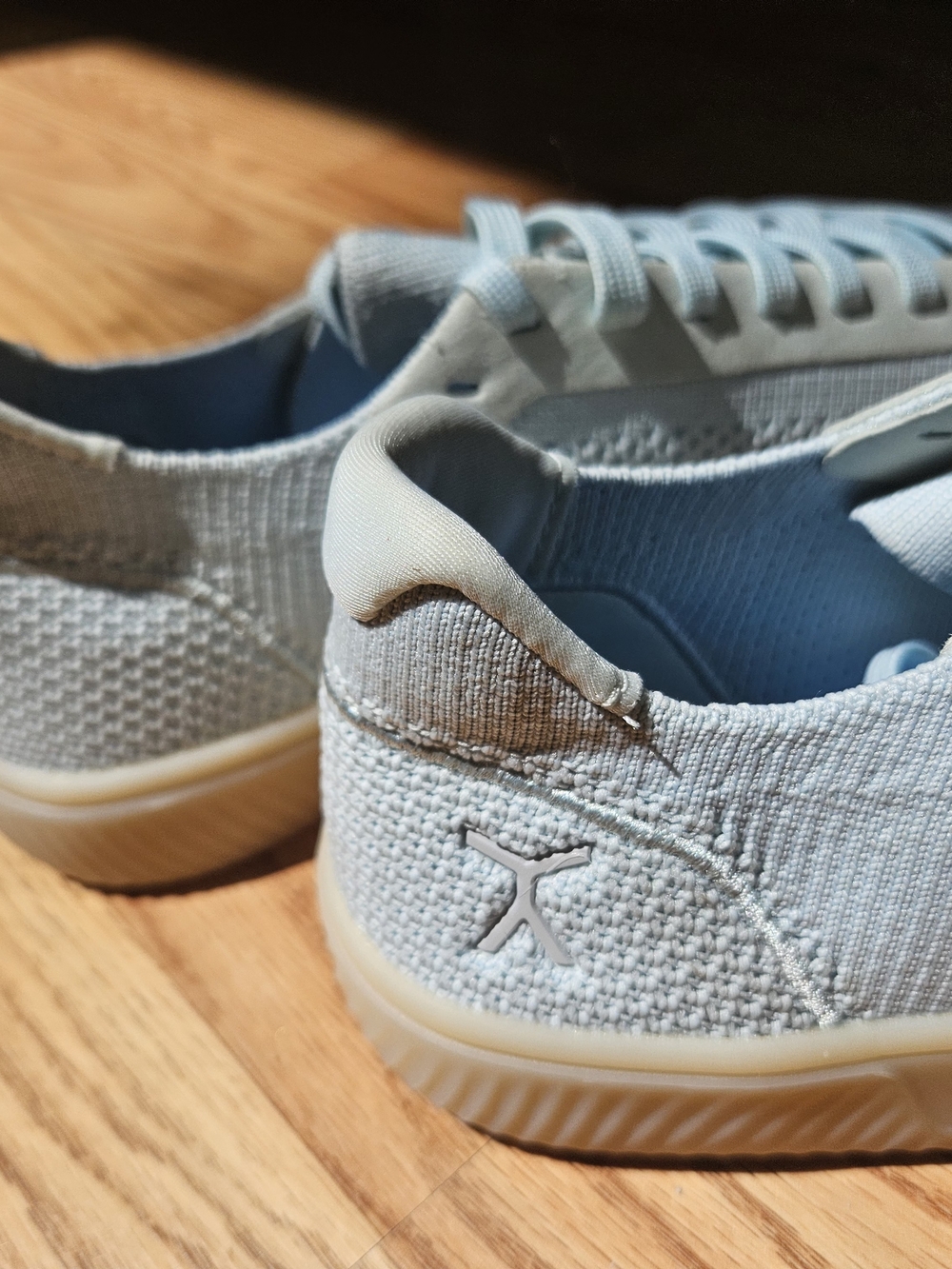 Flux Adapt Minimalist Running Shoes Light Blue Gum - Unisex M8 / W9.5 - Picture 8 of 16